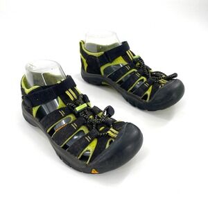 KEEN Newport Waterproof Outdoor Sandals US 5 Black Green Adjustable Hiking Shoes
